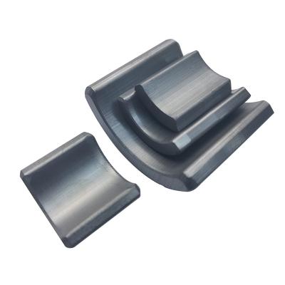 China Professional Manufacturer Customized Different Strong Moto Magnet Curve Ferrite Ceramic Tiles Curve Magnets for sale