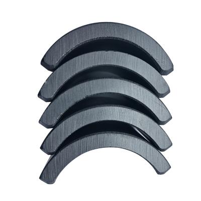 China Industrial Magnet Industrial Ferrite Magnets Curve Shape Ferrite Core Sintered Hard Ferrite Magnet for sale