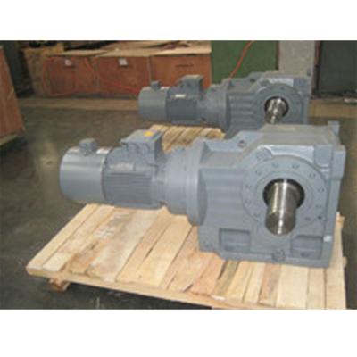 China HT250 K Series Helical Bevel Gear Box For Concrete Cement Mixers for sale