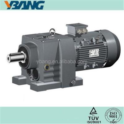 China Iron R Series Gray Painting Foot Mounted Iron Mount 1 HP Gear Motor for sale