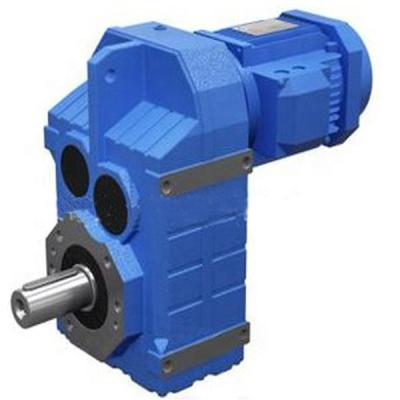 China HT250 F series-parallel shaft gear motor kart helical gearbox for sale