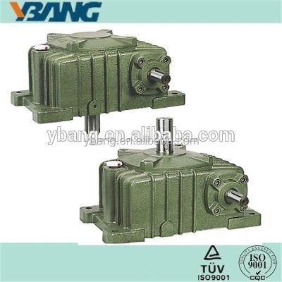 China Cast Iron WP Series Gearbox Reduction 90 Degree Gear Drive for sale