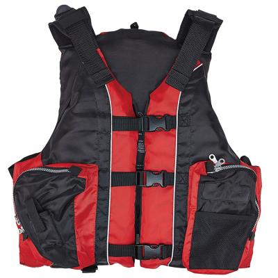 China Oxford Cloth Factory Customized Safe Approved EPE Material Life Vest Life Foam Jackets for sale