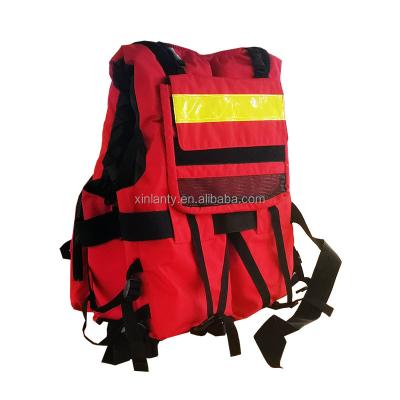 China Oxford Fabric Flood Rescue Rescue Foam EVA Life Jackets for sale