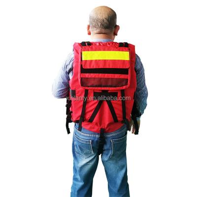 China Oxford Cloth Fire Rescue Flood Rescue Flood Rescue Foam Heavy Government Use Life Vest for sale