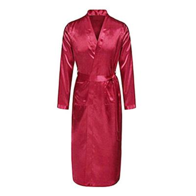 China Wholesale Customs Service Luxury Designer Nightgowns Autumn Mens Wedding Sleep Spa Long Robes Waffle Bathrobe for sale