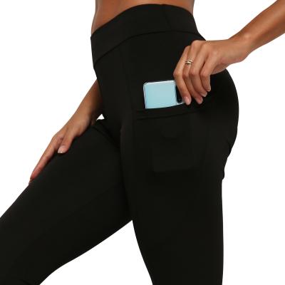 China Breathable New Product, Good Price, High Waist Belt Pocket Seamless Fitness Yoga Suit Plus Size Women Sweatpants for sale