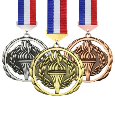 China Copy Congressional High Honor Medals of Honor Europe and America Spot Medals of Honor Wholesale OEM Wholesale Price Memorabilia Blank Metal Academic Medal of Honor for sale