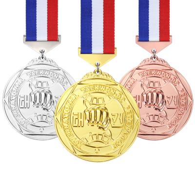 China Custom Sports Medaglie Kickboxing Medaglie Sports Awards Running Medals Europe and America LY Cheap Gold Metal Kickboxing for sale