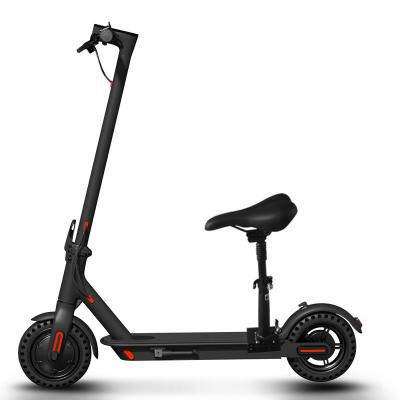 China 8.5 inch unisex inflatable tire foldable electric scooter with seat aluminum alloy material up to 30km/h e scooter for sale