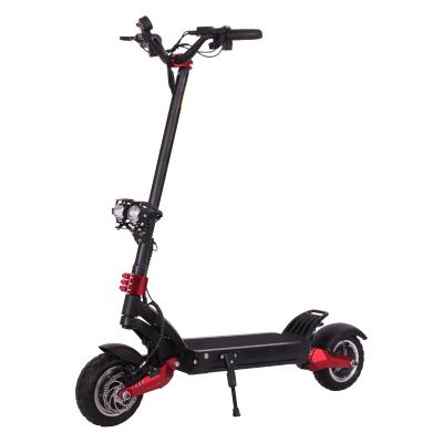 China Men's 60v Folding Electric Scooter For Adult LED Double Spot Lights Powerful E Scooter Electric Scooters for sale