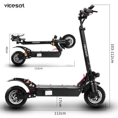 China Top Fashion Unisex Wheels 10Inch Good Quality Electric Scooter E 10 Zoll Weped for sale