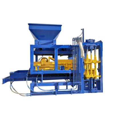 China Building Material Shops QT4-16 Hydraulic Auto Loading Fixed Hollow Block Brick Forming Machine Concrete Block Making Machine Cavity Block Machine for sale