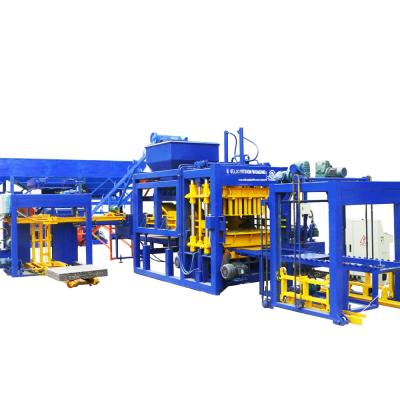 China Building Material Shops Vibrator Block Machine QT8-15 Automatic Block Price List Making Machine for sale