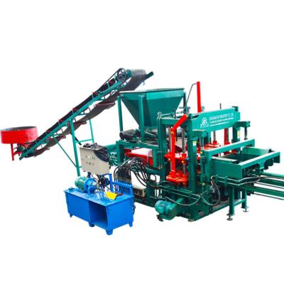 China Building Material Shops QT4-20 Semi Automatic Concrete Block Making Machine for sale