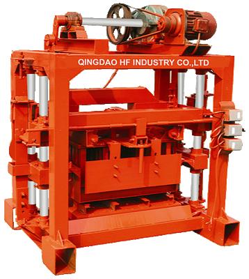 China QT4-40 Hotels Manual Manual Paver Concrete Brick Block Making Casting Machine Price for sale