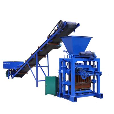 China Building Material Stores Qt4-35 Win Money Hf Qt4-24 Machinery Manual Hollow Block Brick Making Machine Price In Kenya for sale