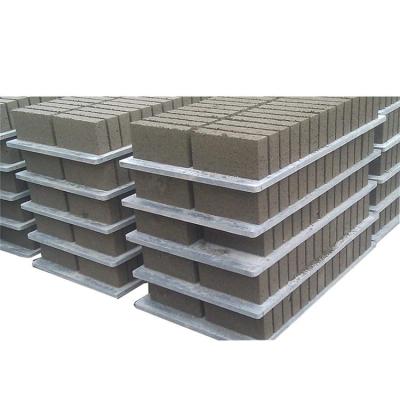 China hollow block pp pallet pvc fiberglass block concrete block pallet for concrete block making machine for sale