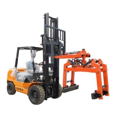 China Transport Forklift Attachment Cage Concrete Block Clamp For Concrete Block for sale