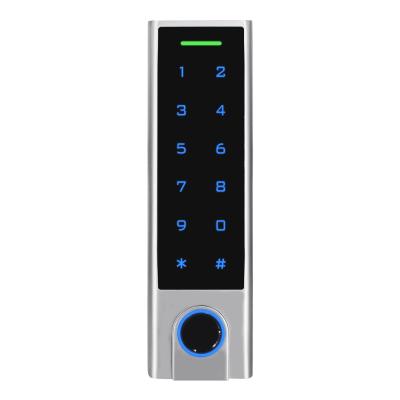 China Waterproof / SF-HF3 TTlock Tuya APP Smart Card Password Waterproof Access Control With Fingerprint for sale