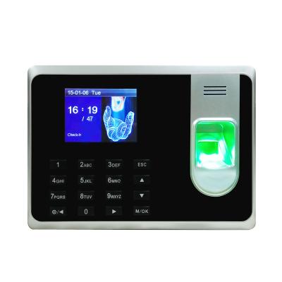 China Excel Report Fingerprint Time And Attendance Machine K40 500 for sale