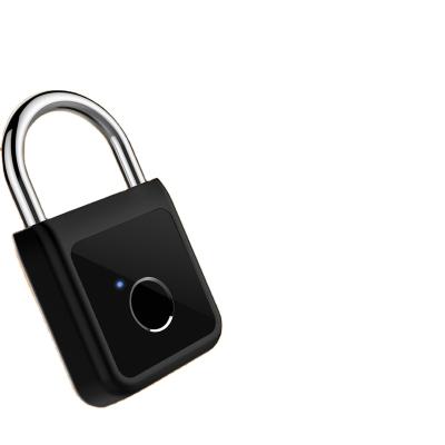 China Free Shipping Zinc Alloy Fingerprint Biometric Identification Padlock Waterproof Smart Lock SF-L5 for sale