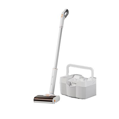 China Factory Wholesale Large Capacity Cordless Spray Squeeze Mops High Quality Smart Electric Floor Cleaning Mop With Bucket for sale