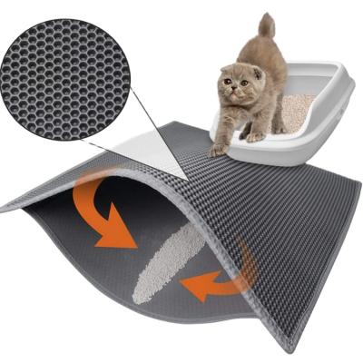 China Sustainable Factory Selling Various New Type Pet Cat Litter Mat Well Supplies for sale