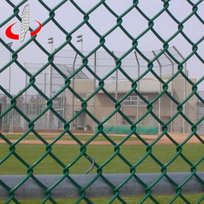 China Easily Assembled Plastic-Coated China Farm Iron Chain Link Fence for sale