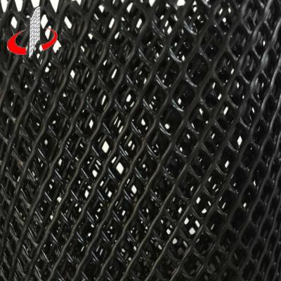 China HDPE Plastic Flat Extruded Mesh Netting For Grass Protection for sale