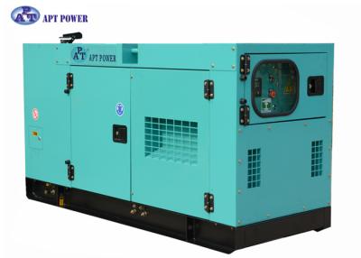 China Generatotor eléctrico de poco ruido con Cummins Engine, generadores diesel de 400V 50Hz 25kVA Cummins para el uso en el hogar. en venta