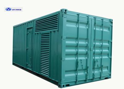 China 1000kVA Containerized Silent (Genset/Electric generator) Diesel Generator Industrial Genset with Auto Fuel Pump for sale