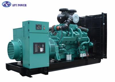 China Rate output 700kW cummins standby generator with Leroy Somer Alternator For Building for sale