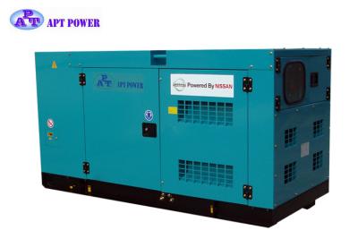 China Silent Diesel Generator Equipped Nissan Engine And Low Oil Consumption for house use for sale