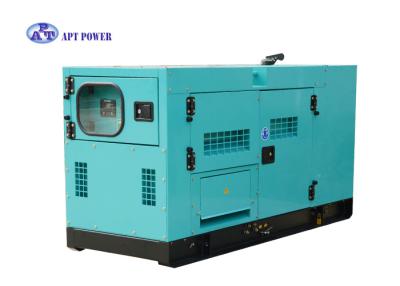 China 17 KVA Standby Output Perkins Soundproof Generator Microprocessor Based Design for sale