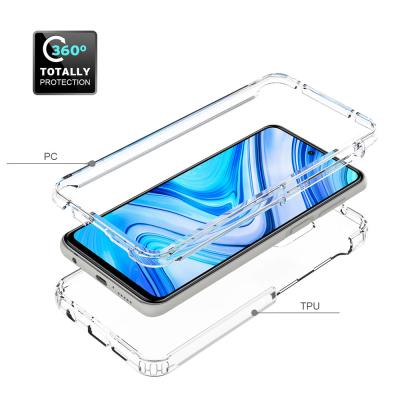 China Comfortable Transparent Clear TPU+PC Phone Case For Iphone11 X XSMAX Colorful Mobile Cover Phone Bags for sale