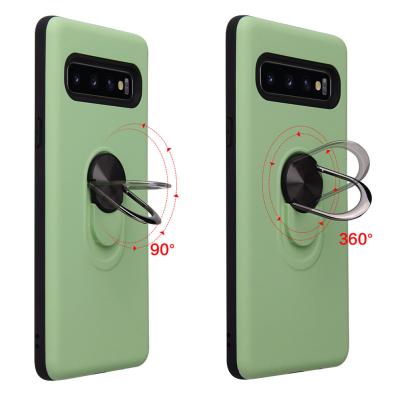 China Comfortable Magnetic Ring Holder Phone Case Cover Mobile Phone Accessories For Samsung Galaxy S10 S10 Plus for sale