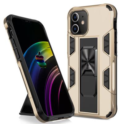 China Tender Shockproof Phone Case Magnet PC Product TPU Back Cover For VIVO X.21 X23 Y50 X30 Metal Ring Kickstand Mobile Phone Accessories for sale