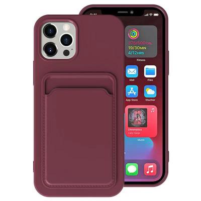 China Anti-Scratch/Shockproof/Slipproof/Anti-Dust Top Case 2021 Sale Cell Phone For iPhone 11 TPU Card Slot Case For For iPhone 6/7/8 for sale