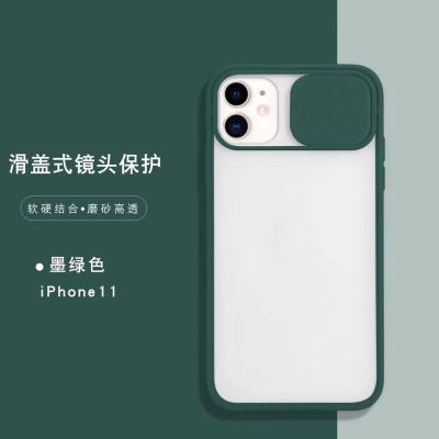 China Anti-Scratch/Shockproof/Slipproof/Anti-Dust Matte Soft TPU Phone Door Slide Camera Case For OPPO A5 A9 Transparent Cover Hard Plastic Cell Phone Accessories for sale