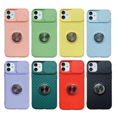 China Anti-scratch/Shockproof/Slip-proof/Anti-dust Soft Tpu Cell Phone Door Slide Camera Soft Case For Iphone11 Case For Iphone XS MAX Holder Ring Mobile Phone Accessories for sale