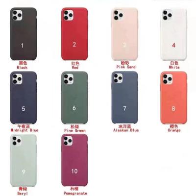 China Stretching Product Size Quality Liquid Silicone Phone Case For Iphone 12 Cell Phone 5G For Iphone 12 pro 11 Cell Phone Max Bags for sale