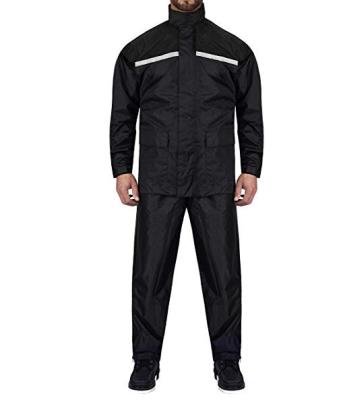 China Breathable two-piece jacket and motorcycle rain pants for sale