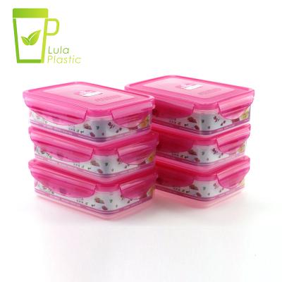 China LULA 600ML Freshness Preservation Storage Box Food Grade High Quality Plastic Container for sale