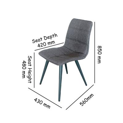 China Gray Kitchen Leisure Contemporary Dining Other Room Premium Chair Upholstered for sale