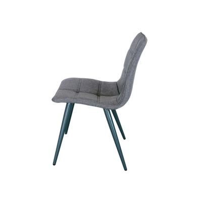 China Other Chair Gray Customize Dining Chair Upholstered Industrial Luxury Living Room Leisure for sale