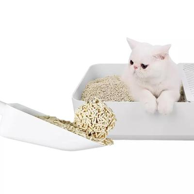 China Quickly Sustainable Pure Natural Clumping and Highly Absorbent Tofu Cat Litter for sale