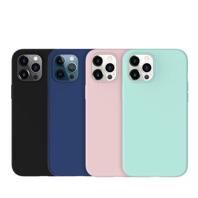 China Anti-drop silicone phone case for Apple Iphone 11 12 13 pro Max Mini 7 8 6S plus Xr X Xs Max Se 5 case cover shockproof factory wholesale for sale