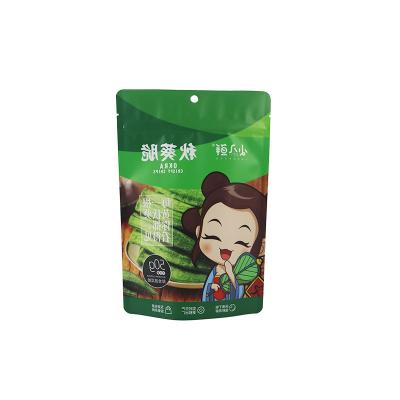 China Recyclable Custom Food Packaging Zipper Seal Stand Up Pouches Matt Stand Up Pouch Zipper Bags For Fruit Nut Chocolate for sale