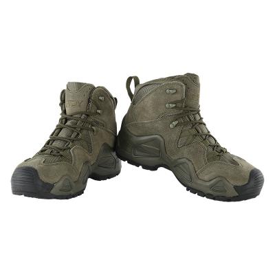 China Wholesale Waterproof Mountaineering Desert Mars Be Solid Color In Service Mid Top Tactical Boots for sale